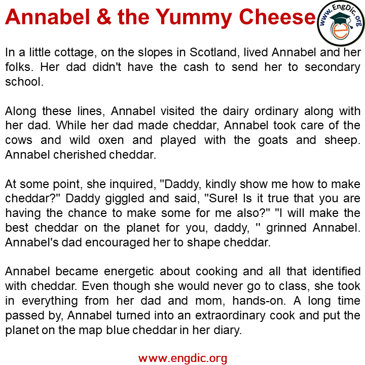 annabel and the yummy cheese