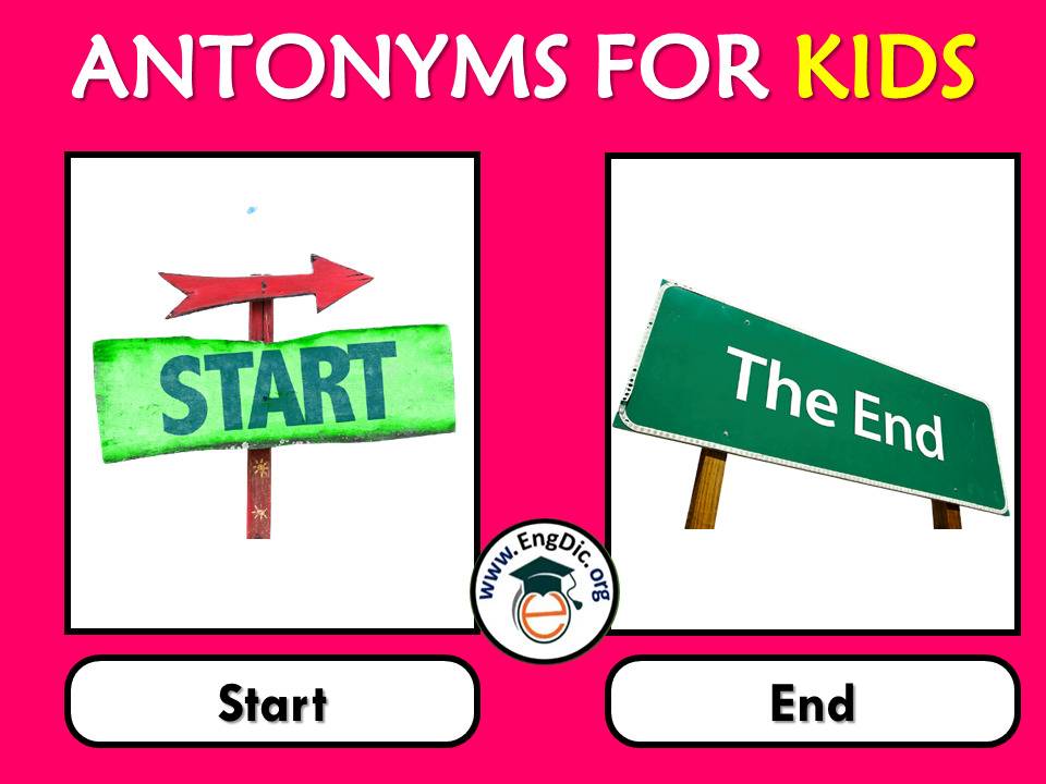 antonyms with pictures