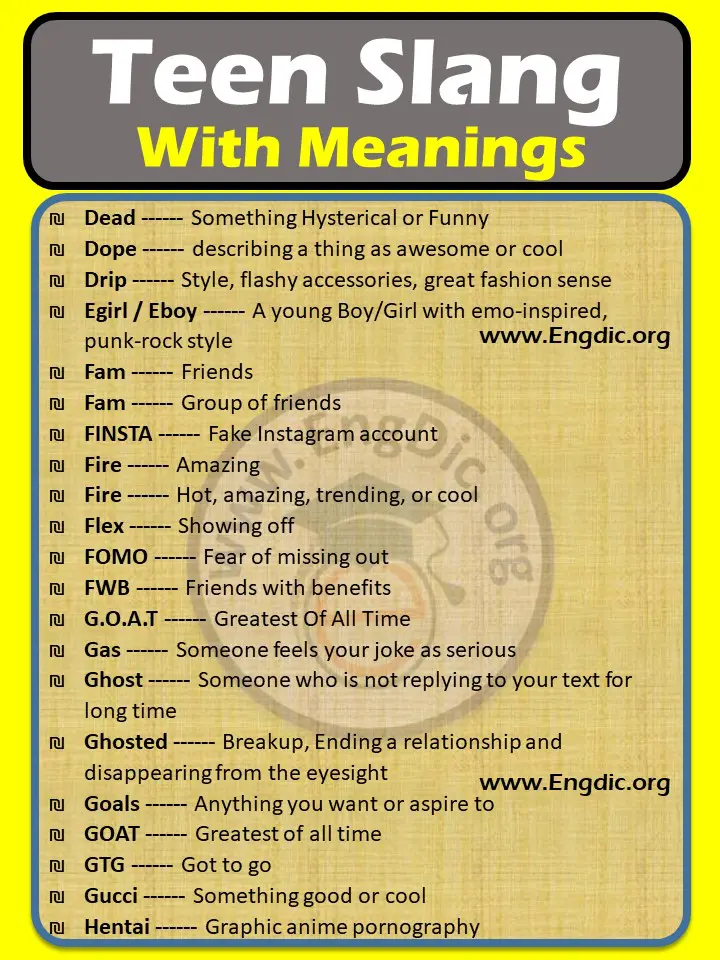 teen slang words (3)