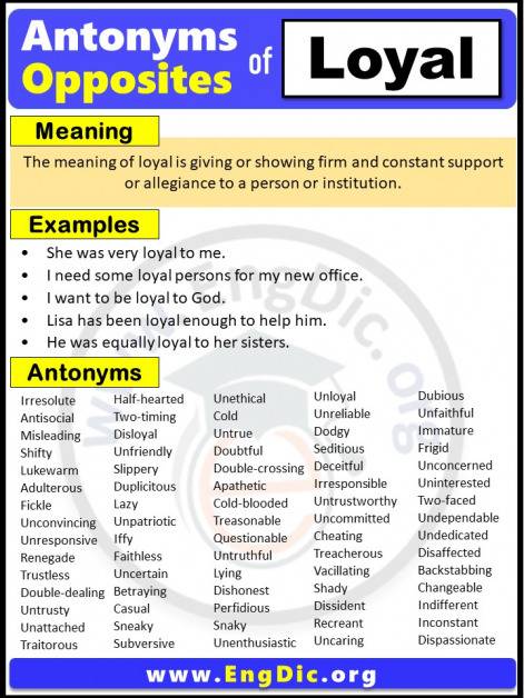 opposite-of-loyal-list-in-english-engdic