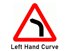 left hand curve