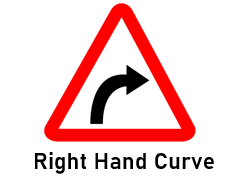 right hand curve