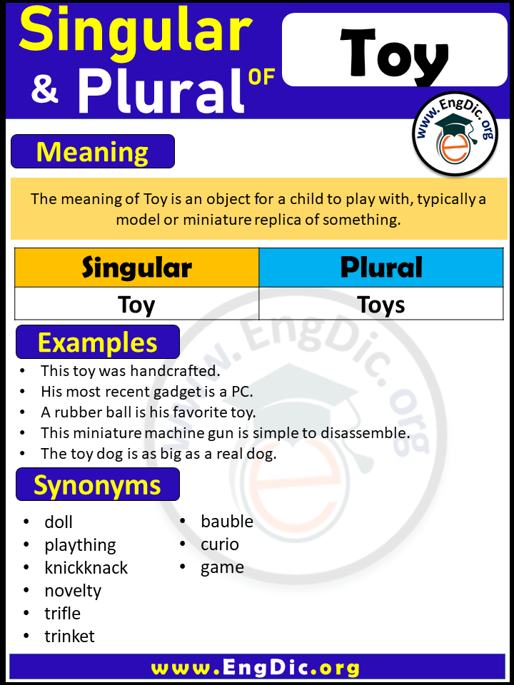 Toys Meaning In English Archives EngDic