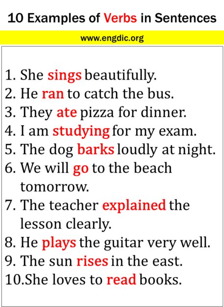 10-examples-of-verbs-in-sentences-engdic