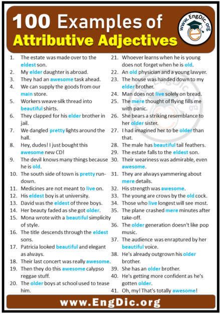100-examples-of-attributive-adjectives-in-sentences-engdic
