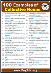 100 Examples of Collective Nouns in Sentences