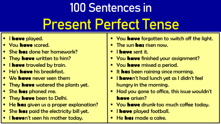 100-sentences-in-present-perfect-tense-engdic
