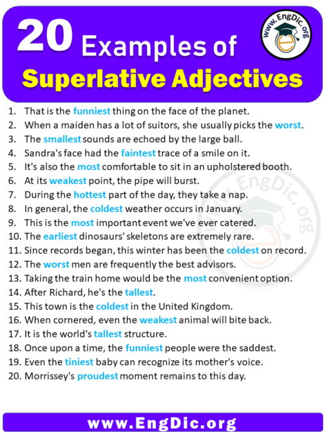 20-examples-of-superlative-adjectives-in-sentences-engdic