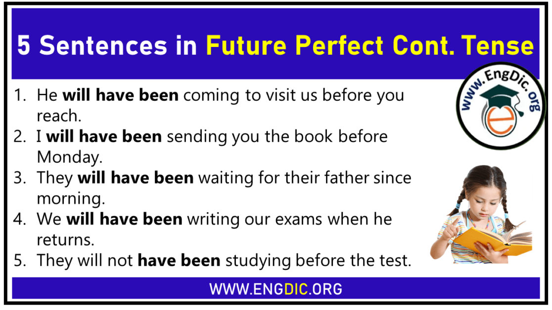 5 Examples Of Future Perfect Continuous Tense Archives EngDic