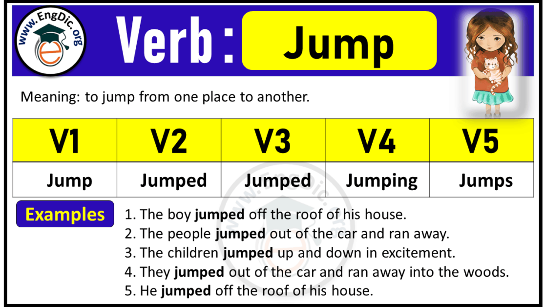 part of speech word jump