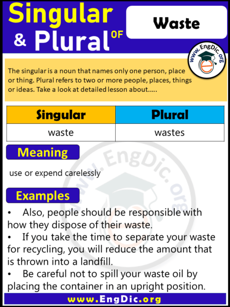 plural-form-of-waste-archives-engdic