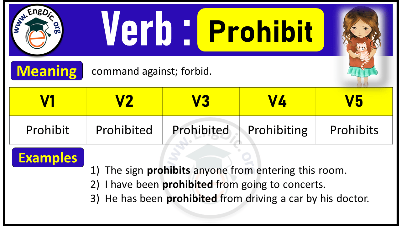 Prohibit Verb Forms: Past Tense and Past Participle (V1 V2 V3)