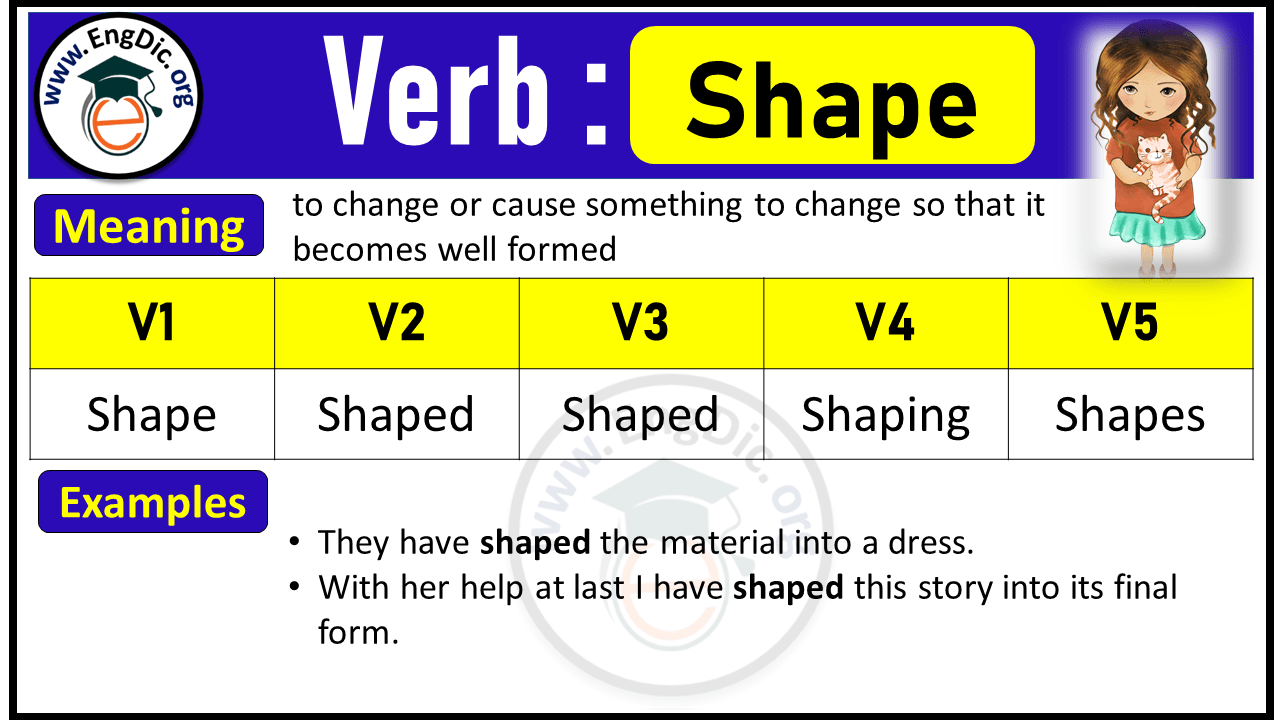 Shape Verb Forms: Past Tense and Past Participle (V1 V2 V3)