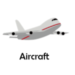 Aircraft transport names vocabulary