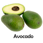 Avocado Green Fruit Names