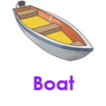 Boat common transport names list
