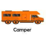 Camper transport names vocabulary