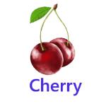 Cherry fruits names with pictures
