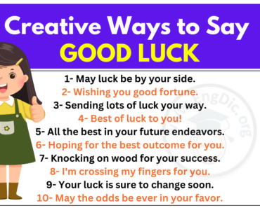 30+ Creative Ways to Say Good Luck