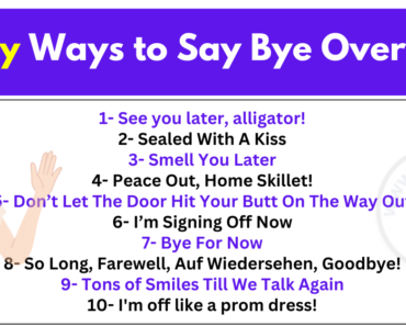 50+ Funny Ways to Say Bye Over Text