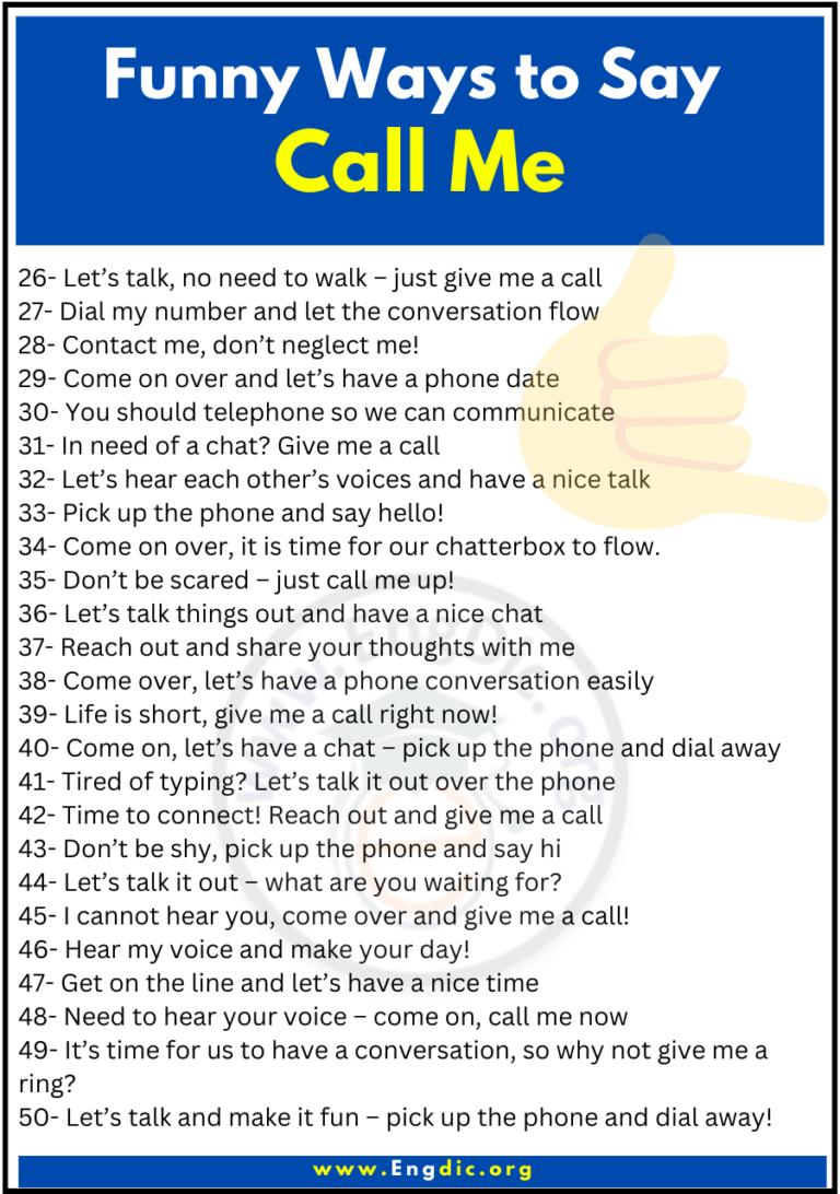 50-funny-ways-to-say-call-me-engdic