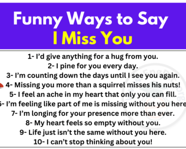 110+ Heartfelt, Funny Ways to Say I Miss You