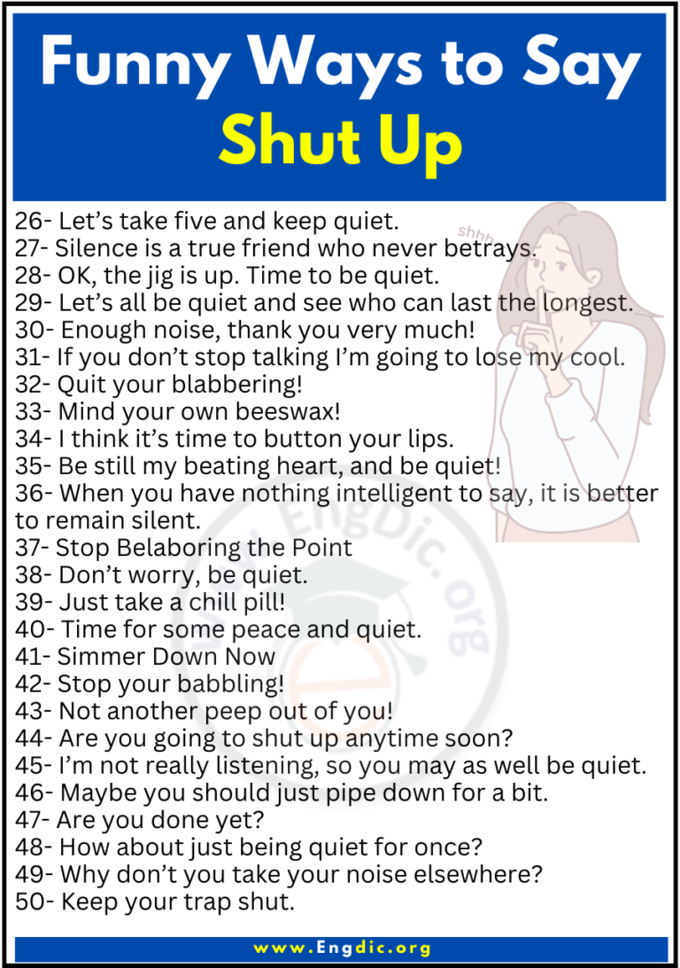 50-funny-ways-to-say-shut-up-engdic