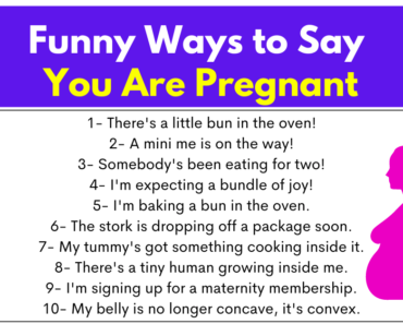 80+ Romantic & Funny Ways to Say You Are Pregnant