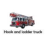 Hook and ladder truck transport names vocabulary