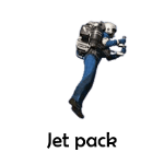 Jet pack transport names vocabulary