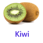 Kiwi fruits names with pictures