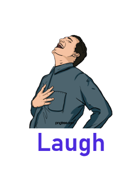 Laugh 20 Action words with Pictures