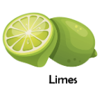 Limes Green Fruit Names