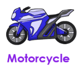 Motorcycle common transport names list