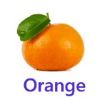 Orange fruits names with pictures