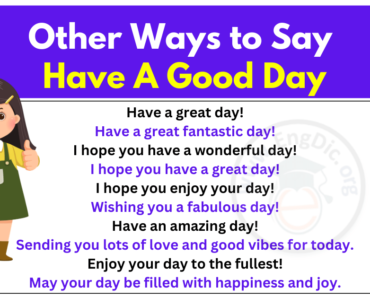 220+ Other Ways to Say Have A Good Day
