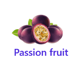 Passion fruit fruits names with pictures