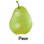 Pear Green Fruit Names