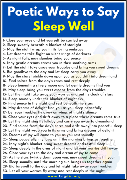 How To Say Sleep Well To Your Boyfriend