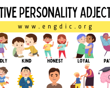 100 Positive Personality Adjectives List in English