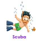 Scuba 20 Sports Vocabulary Words