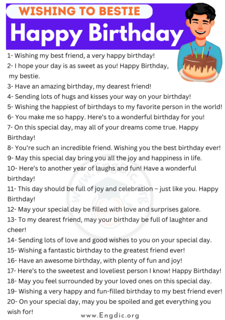 50+ Sweet (Heartful) Ways To Say Happy Birthday To Your Best Friend ...