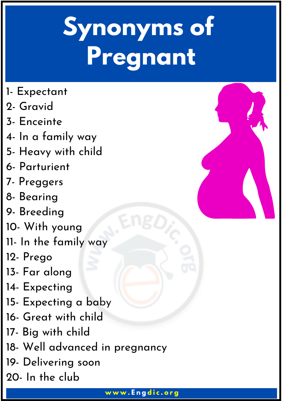 Synonyms of Pregnant