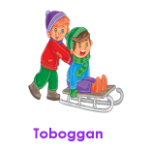 Toboggan 20 Sports Vocabulary Words