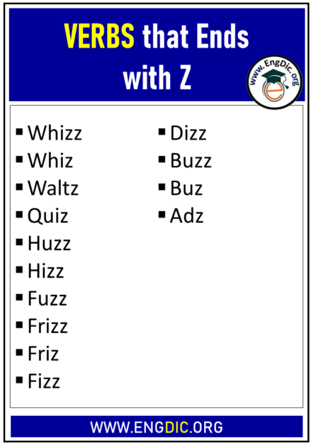 100-verbs-that-end-with-z-complete-list-engdic