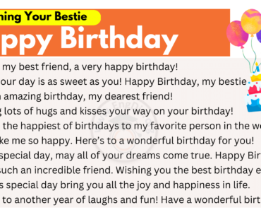 50+ Sweet (Heartful) Ways To Say Happy Birthday To Your Best Friend
