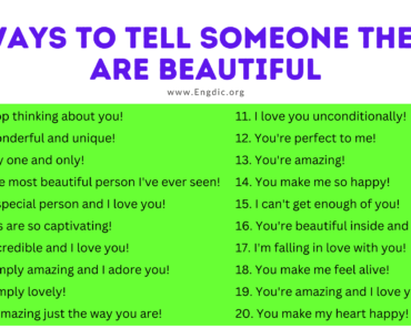 100+ Gorgeous Ways To Tell Someone They Are Beautiful