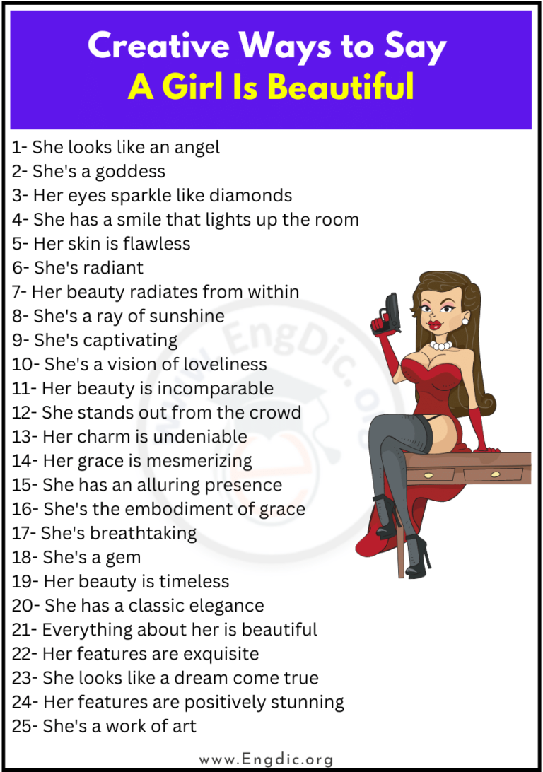 100-creative-clever-ways-to-say-a-girl-is-beautiful-engdic