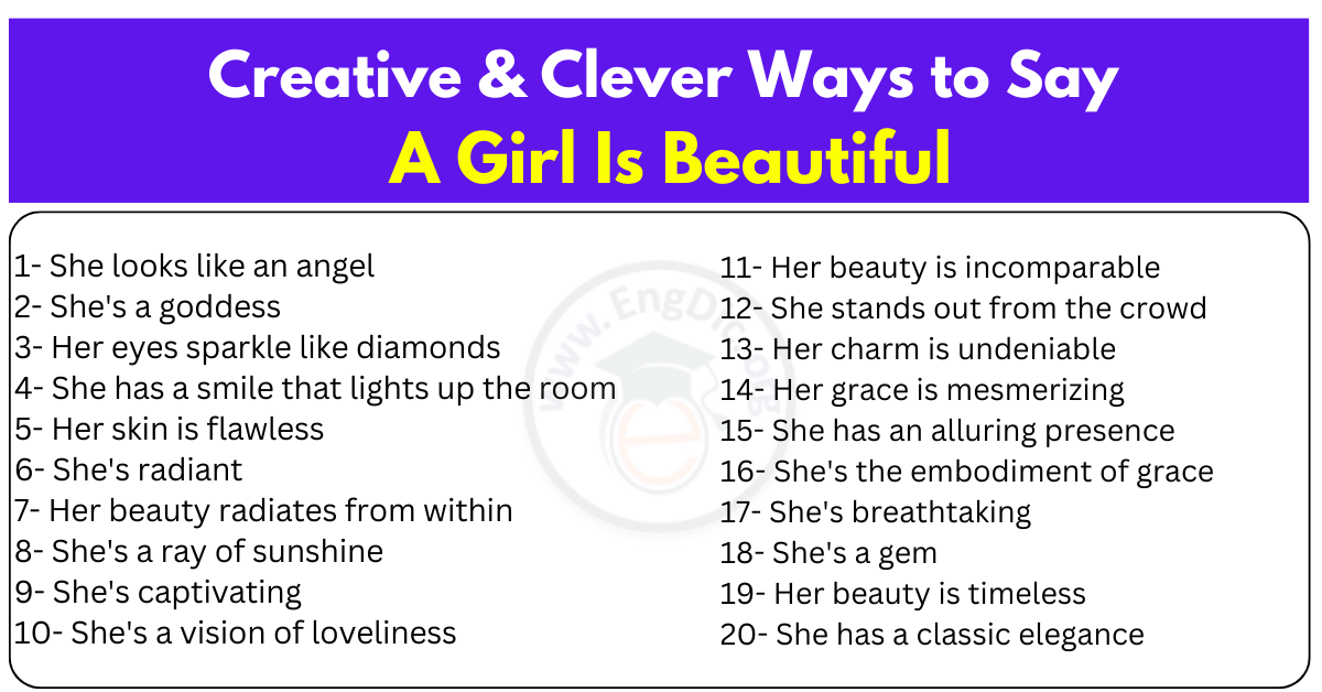 How To Call A Girl Pretty In Chinese