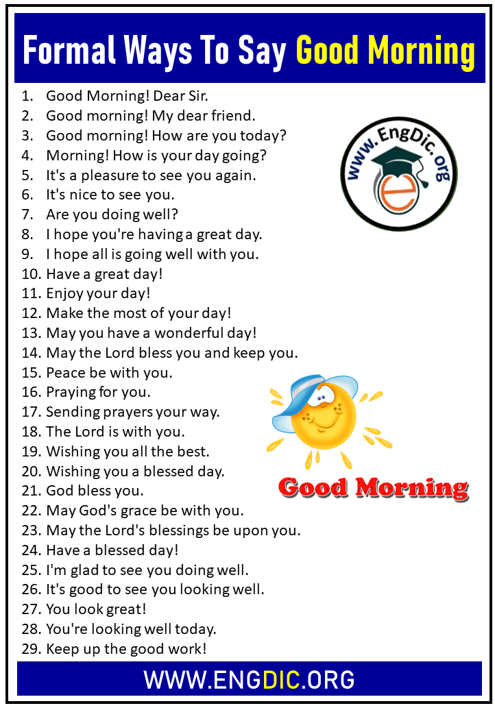 30-formal-ways-to-say-good-morning-engdic